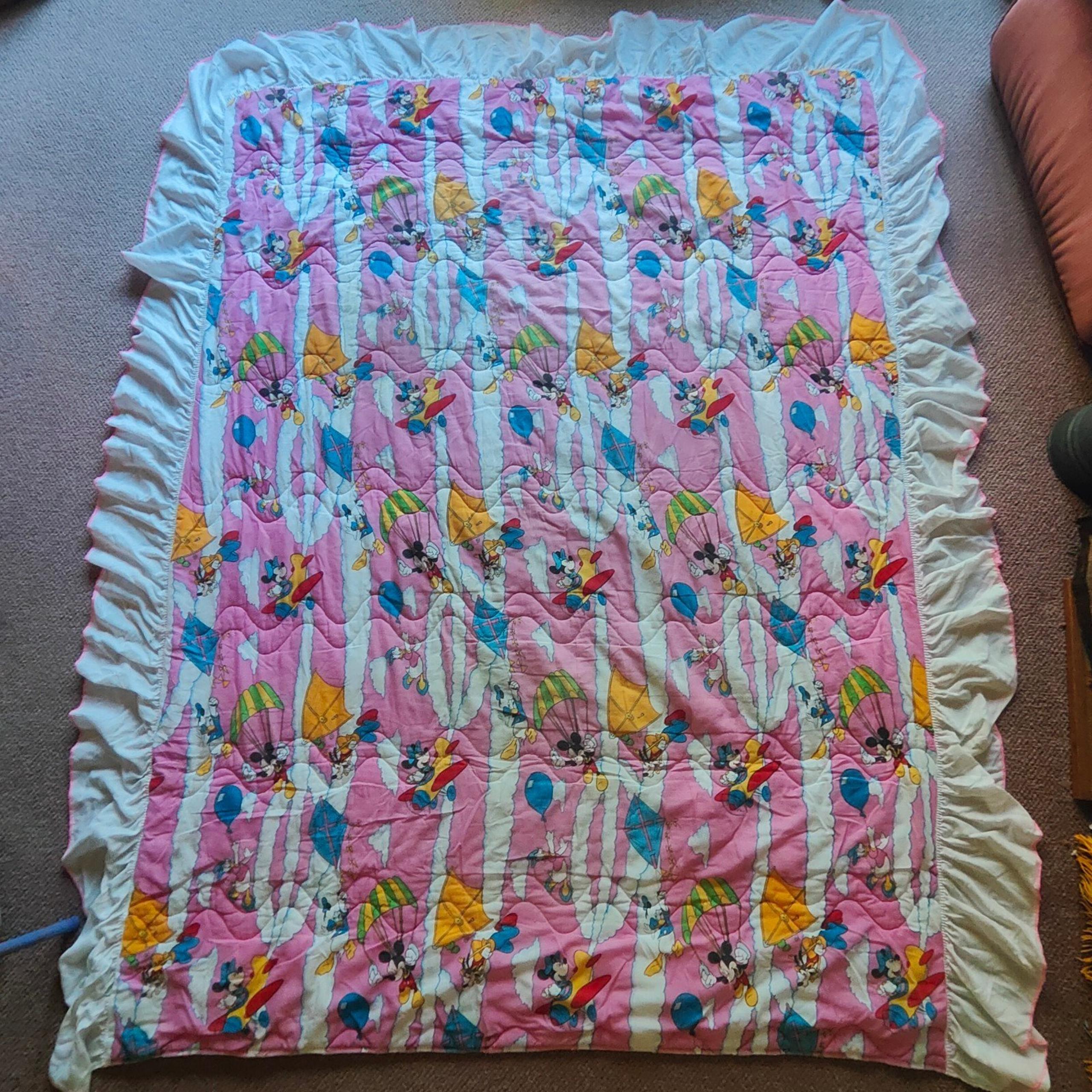 Twin size Vintage Disney Blanket