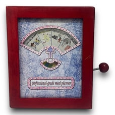Ken Gasch HLD Prod Professional Grade Meal Planner Spinner Box 2003 Handmade