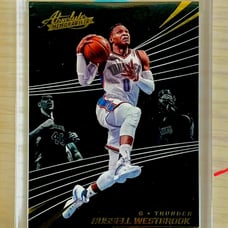 Russell Westbrook Un-Circulated Encased Panini Absolute SSP