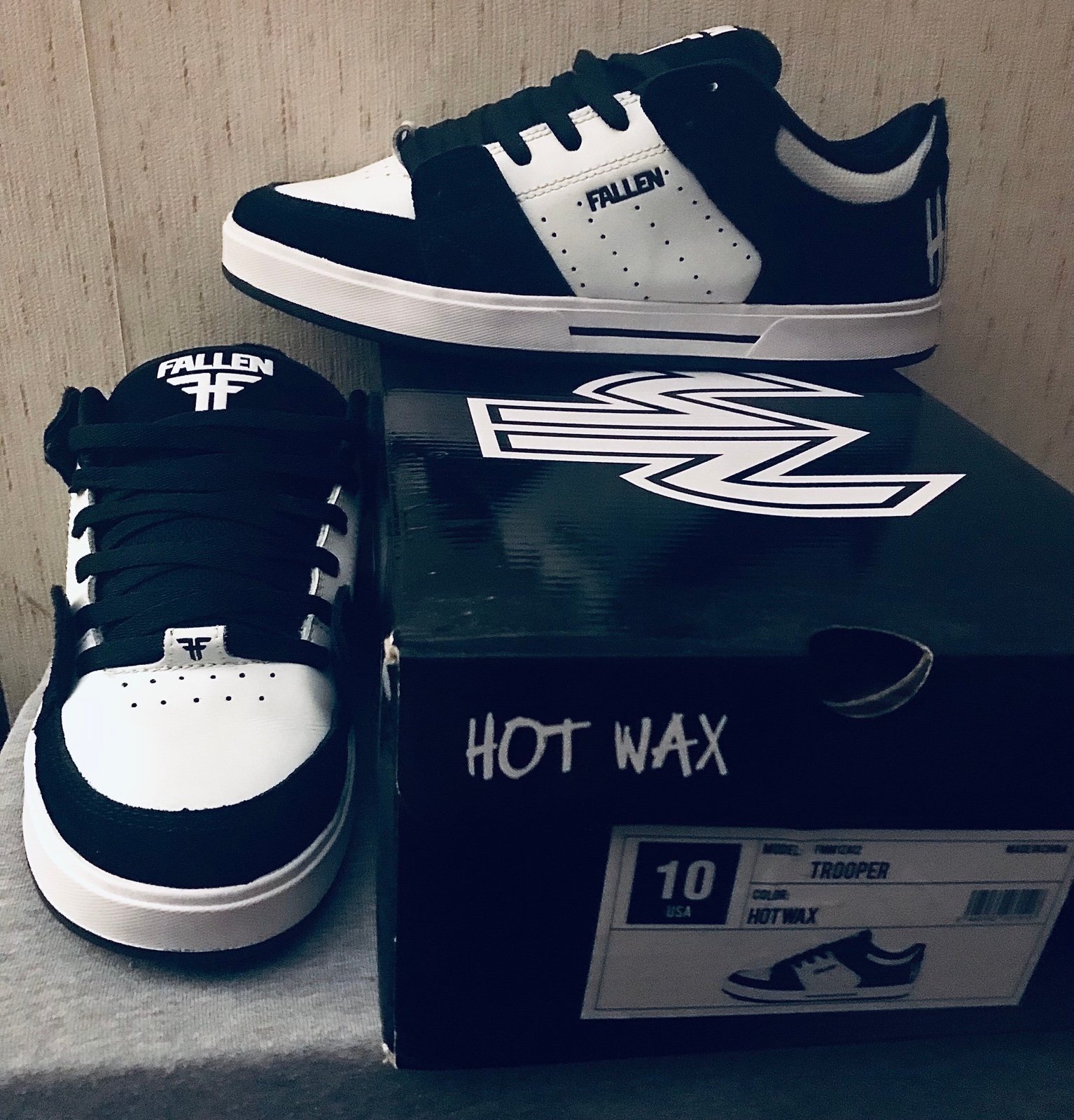 Fallen Chris Cole Trooper Hot Wax Edition Mens Skate Shoes US 10