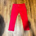 Unique Levi 511 red tapered jeans | 40x32