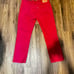 Unique Levi 511 red tapered jeans | 40x32