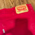 Unique Levi 511 red tapered jeans | 40x32