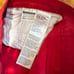 Unique Levi 511 red tapered jeans | 40x32