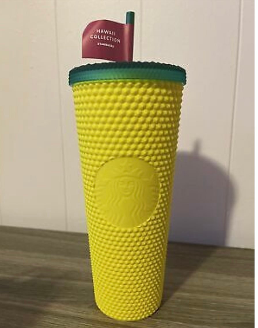 Starbucks 24oz Pineapple Studded Tumbler