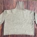 Free People Turtleneck Light Grey Sweater Size Women Medium