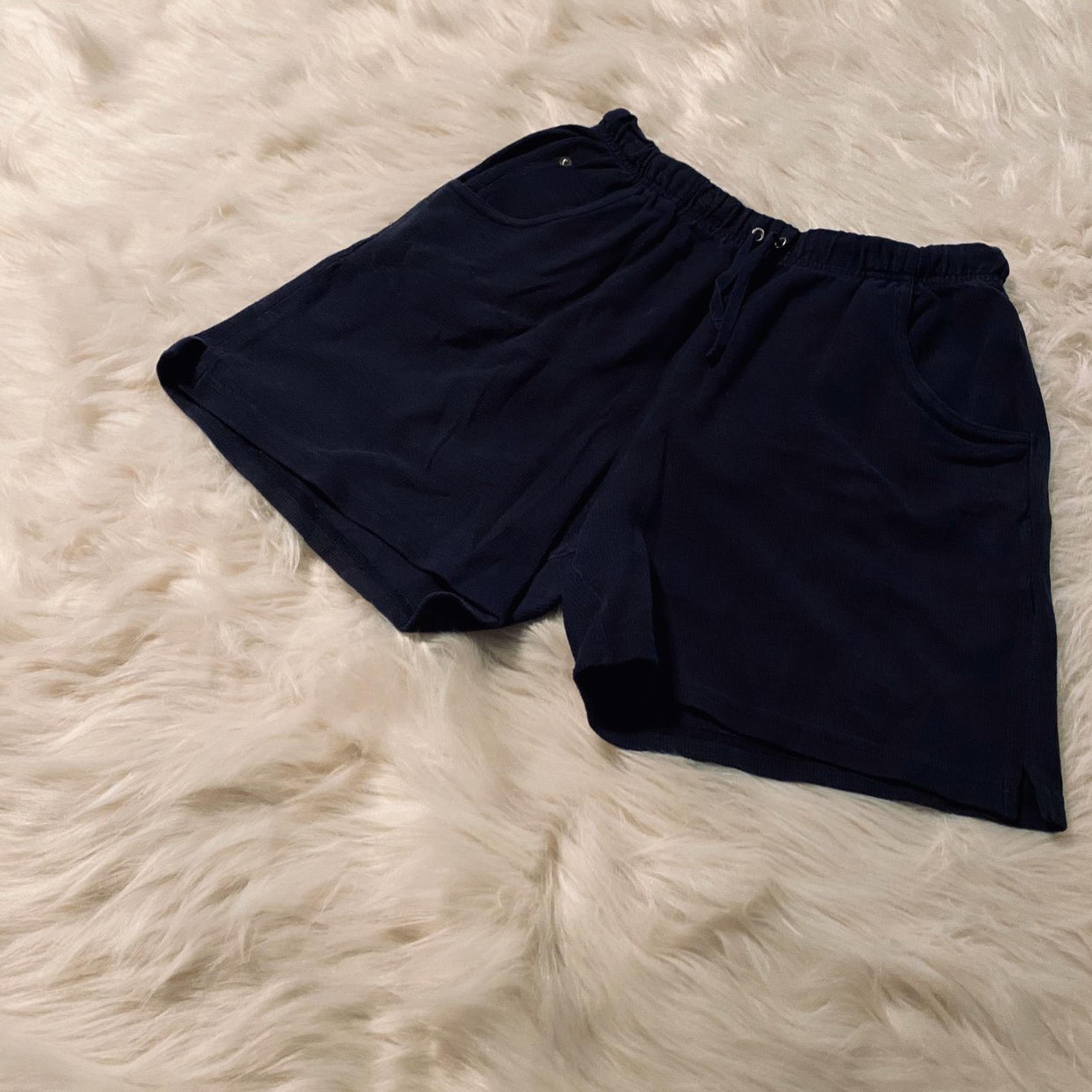 Bobbie Brooks Dark Blue Flow Shorts