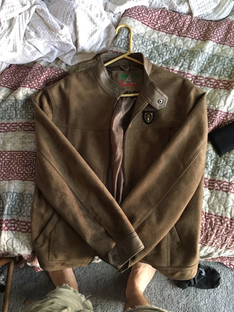Giorgio Armani lether jacket