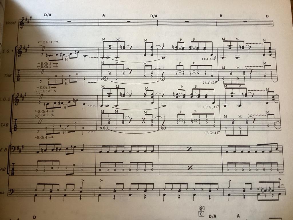 ☆Sheet Music/Lynch Mob/George Lynch/Tablature/Band Score