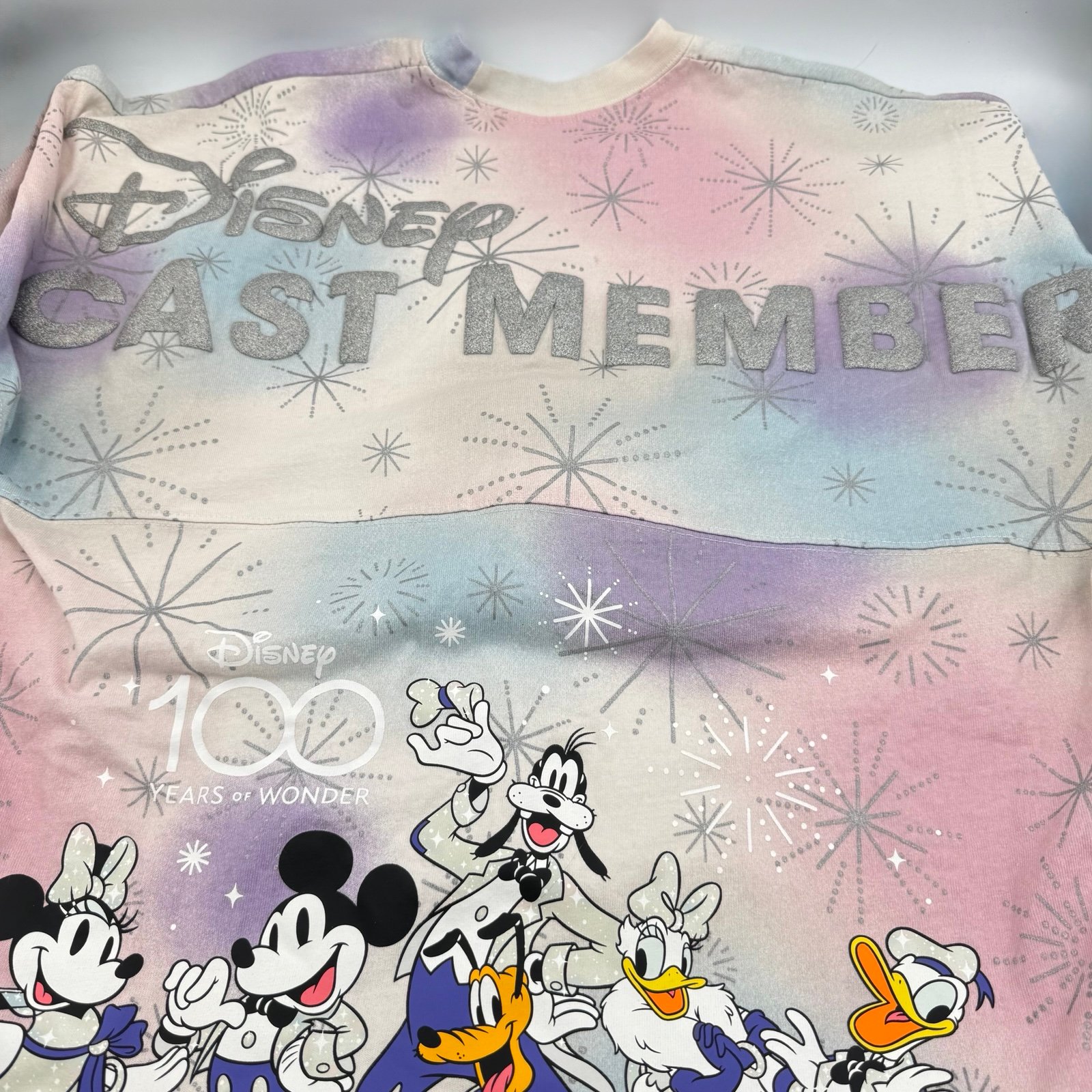 Authentic Disney Cast Member 100 Year Anniversary Spirit Jersey Size Medium