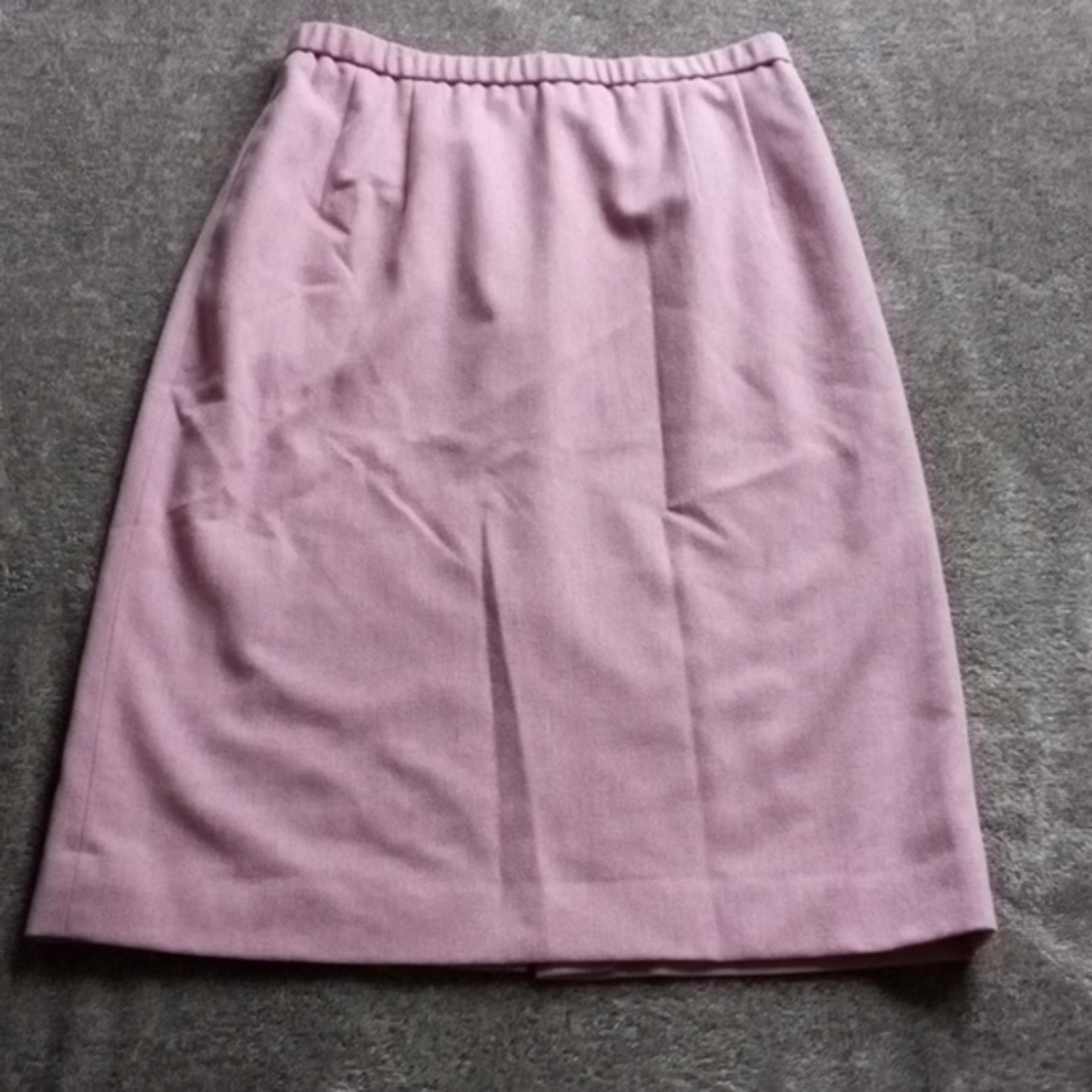 Pendleton heathered lilac wool skirt