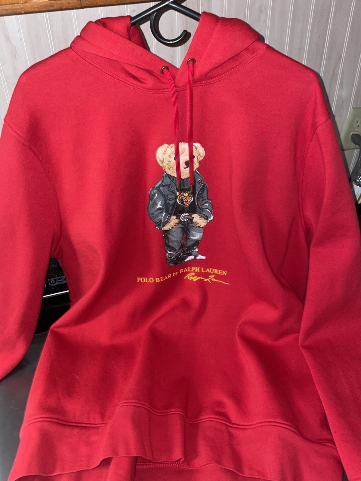polo bear hoodie men