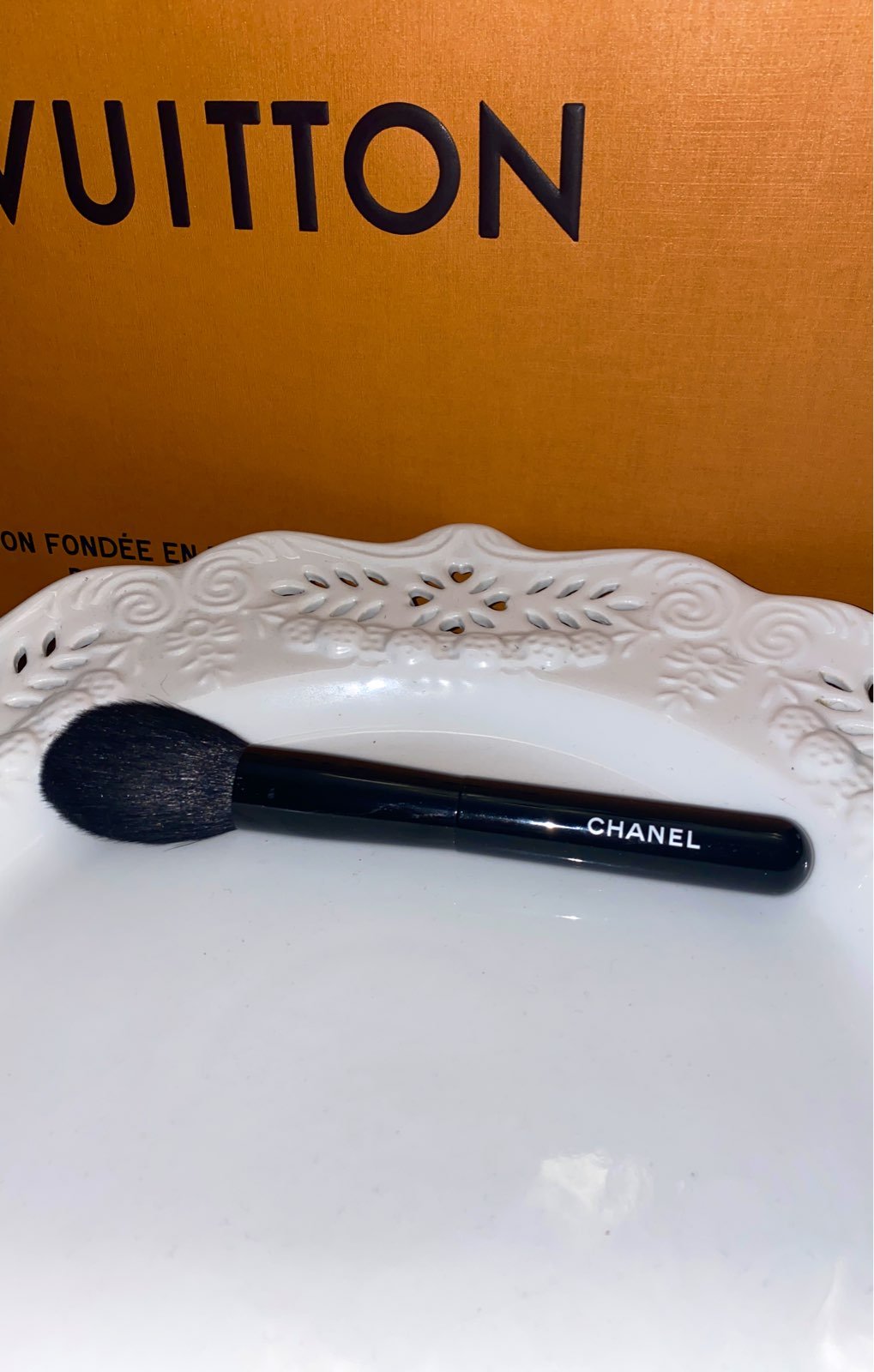 Chanel powder brush