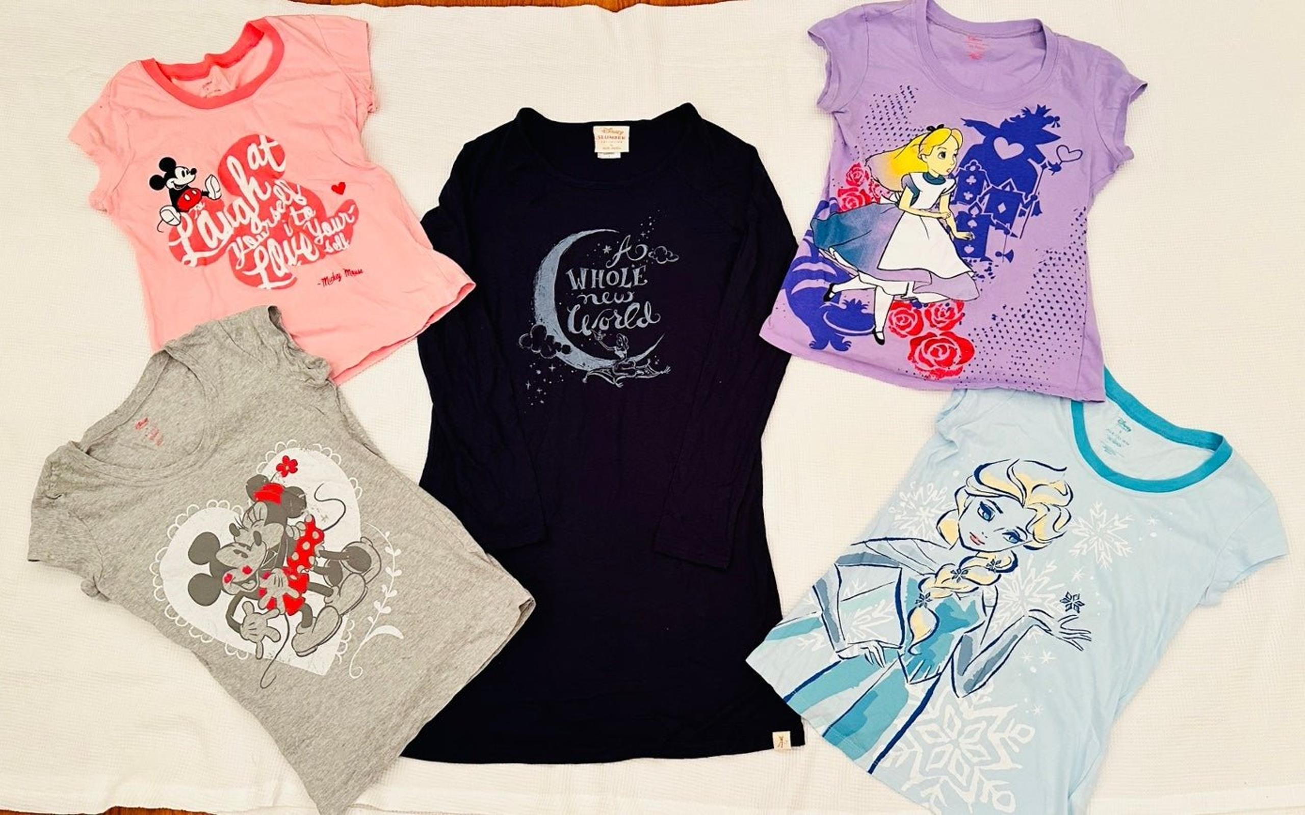 Disney Women’s (5) Piece Nightgown & Sleep Shirts Size S