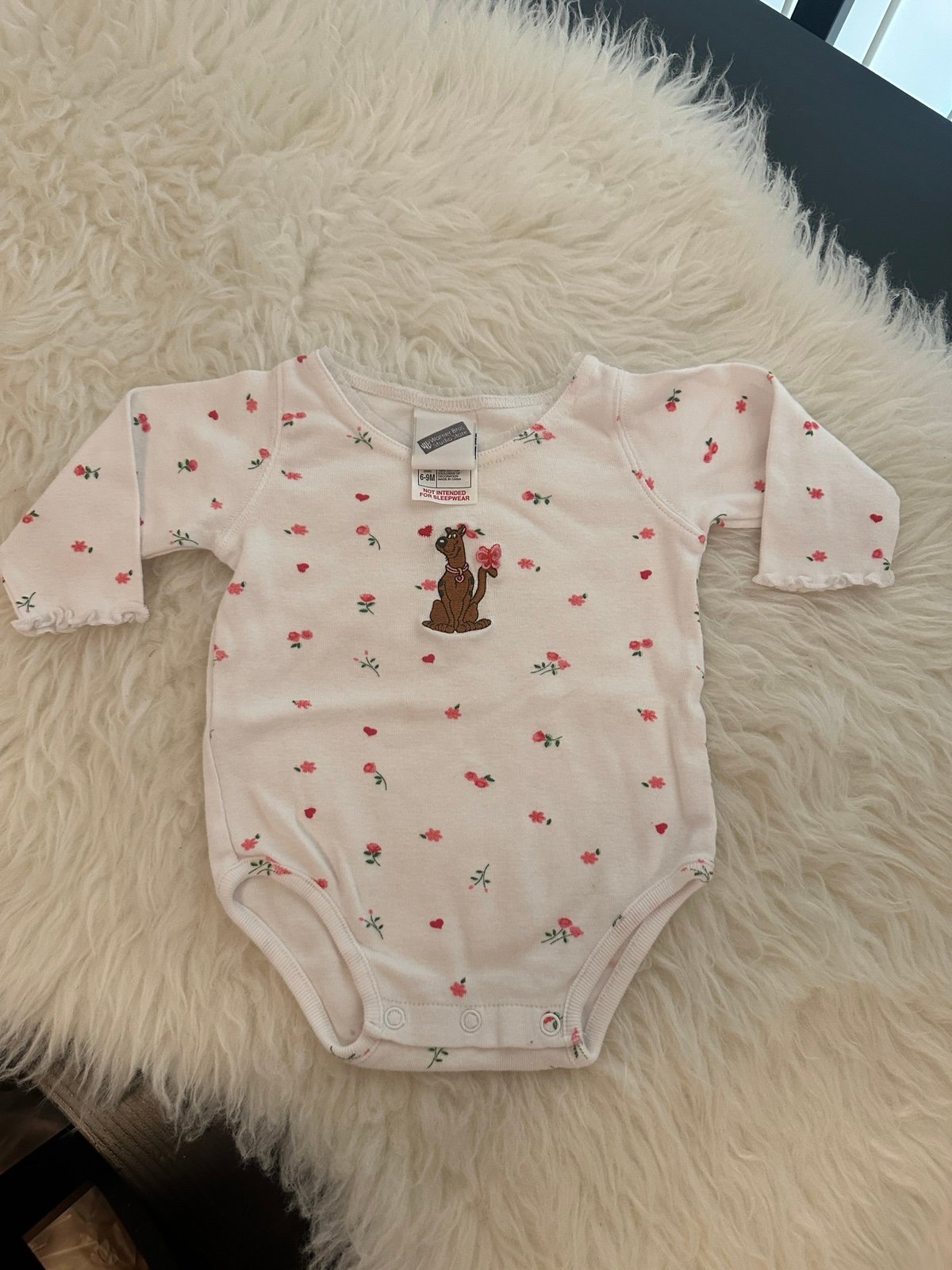 Vintage Scooby-Doo baby onesie size 6-9M