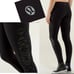 Lululemon Wunder Under Pant Size 8 Black Print Full On Luon Leggings