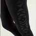 Lululemon Wunder Under Pant Size 8 Black Print Full On Luon Leggings