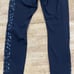 Lululemon Wunder Under Pant Size 8 Black Print Full On Luon Leggings
