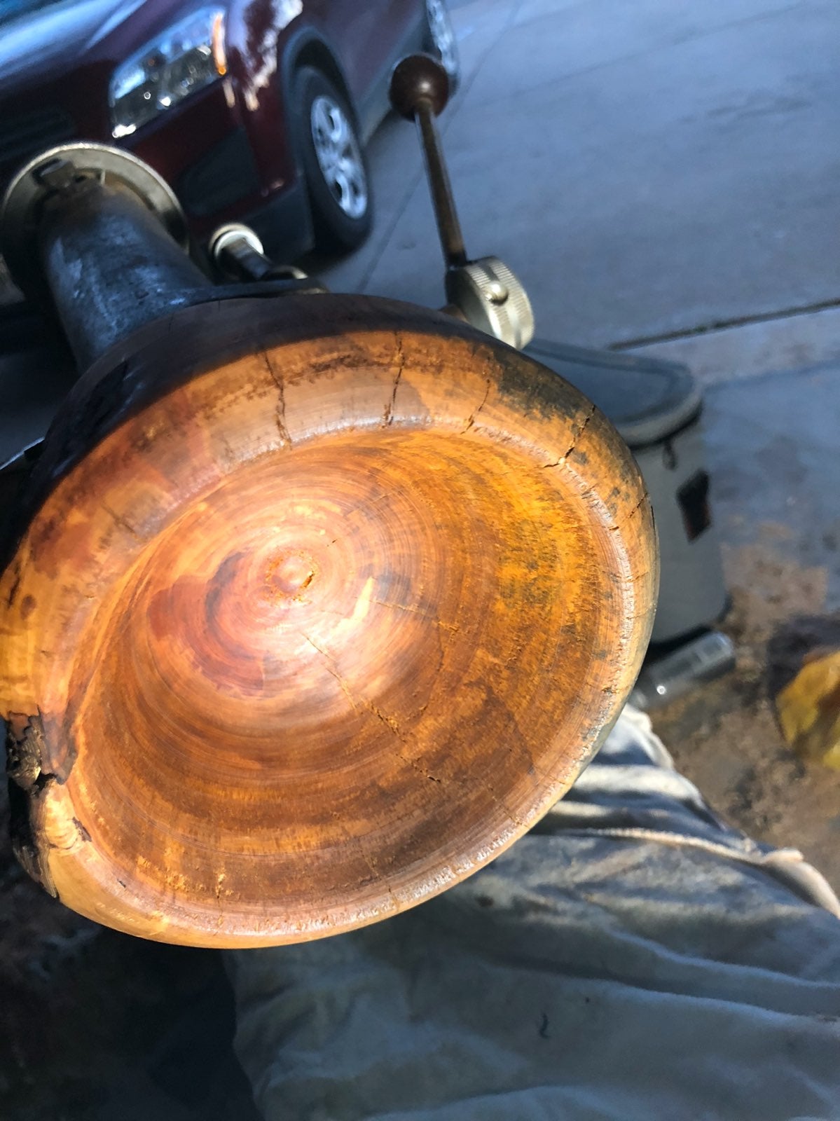 Decorative bowl hand turned bradfordpear