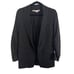 VERONICA BEARD BLACK MARTEL OVERSIZED BUTTON UP BLAZER JACKET SIZE XS