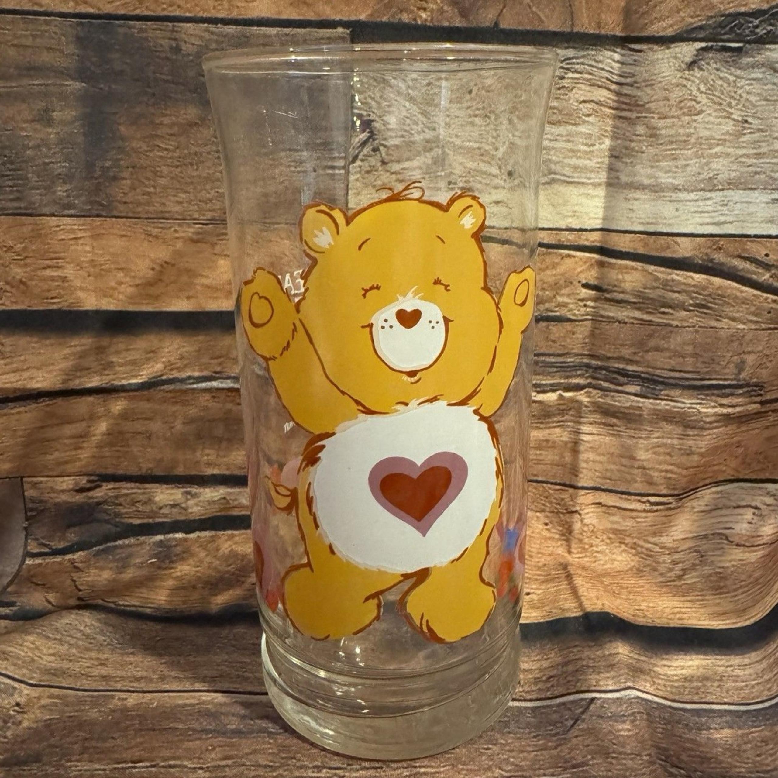 Vintage 1983 Pizza Hut Care Bears Limited Edition Collector's Tenderheart Glass
