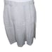 Vintage 70s Tennis Circle Skirt Womens Size M White Polka Dot Pleated