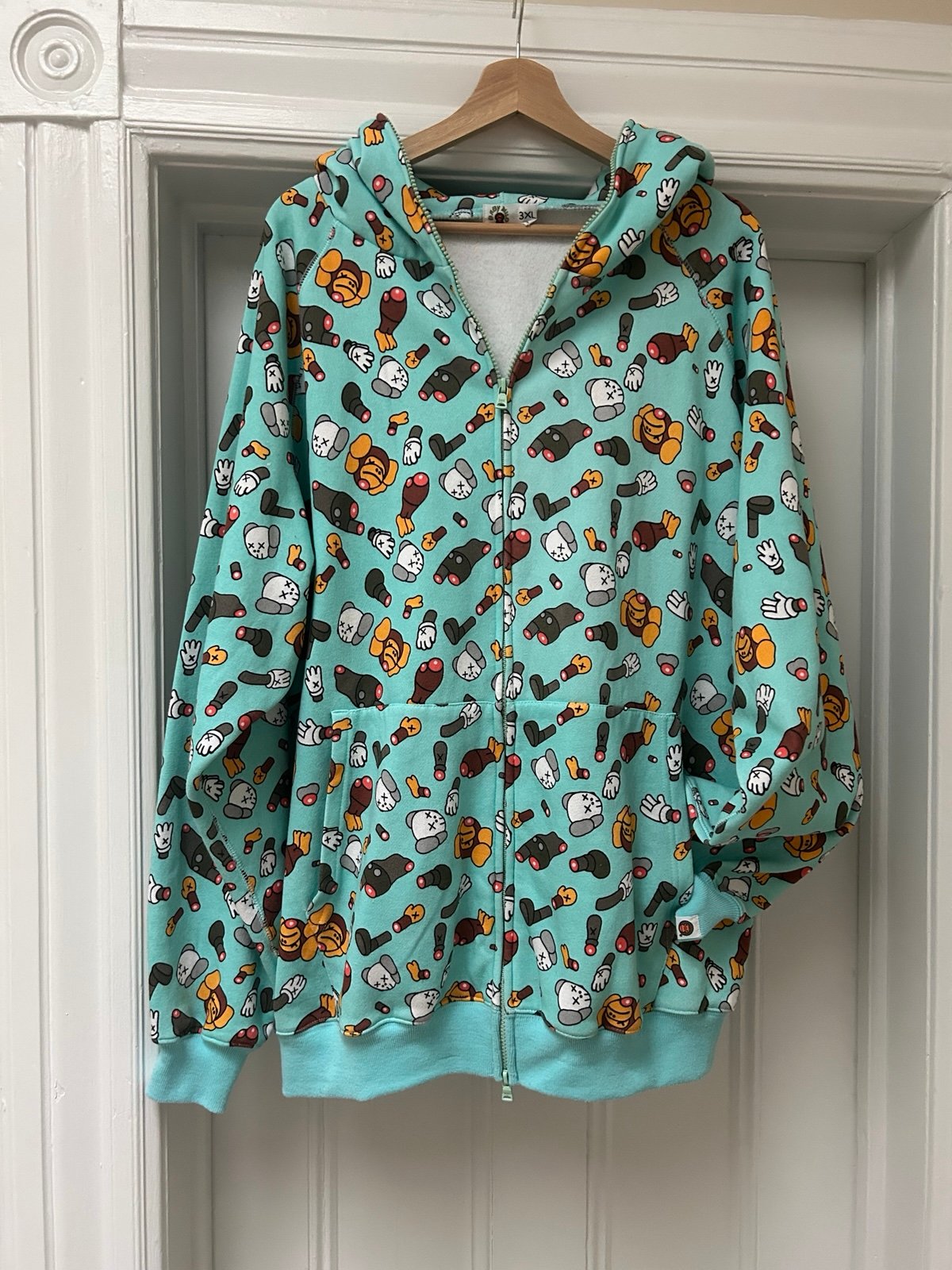 BAPE x KAWS Slaughter Hoodie - 2XL, Read Description
