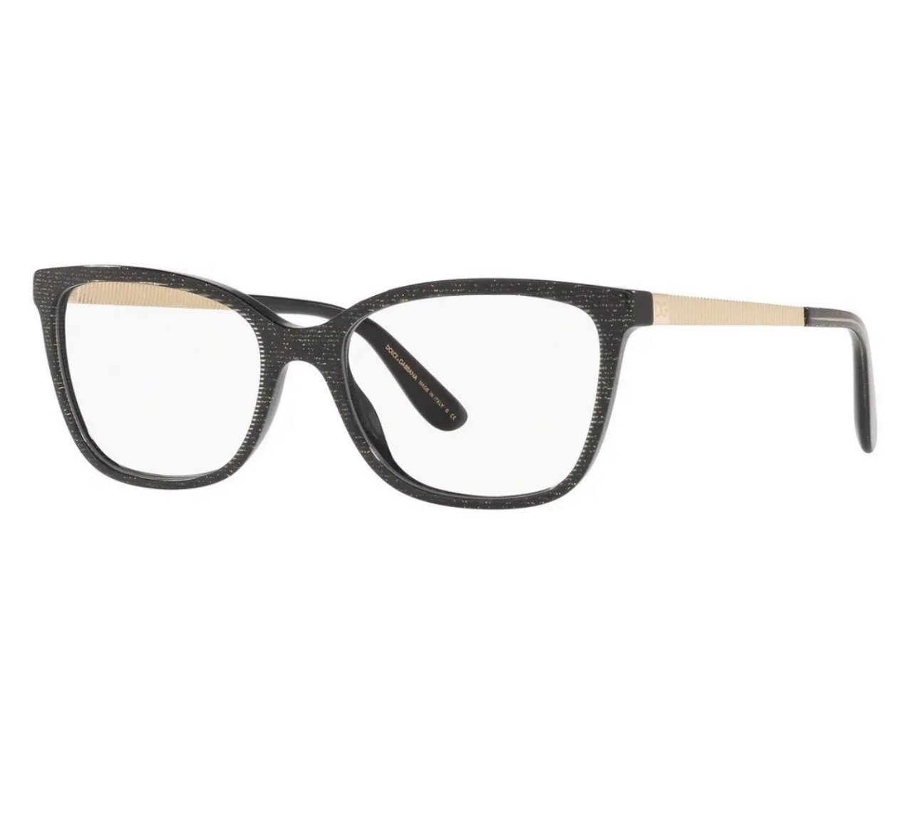 Dolce & Gabbana Eyeglasses DG3317 502 52mm Havana / Demo Lens