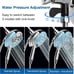 Shower Head with Handheld High Pressure: INAVAMZ Hand Held Shower