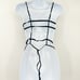 In Bloom by Jonquil Heidi Lace Sexy Strappy Sheer Open Bow Teddy Lingerie Size M