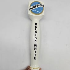 BLUE MOON Belgian White Style Wheat Ale Mancave Bar Beer Tap Handle