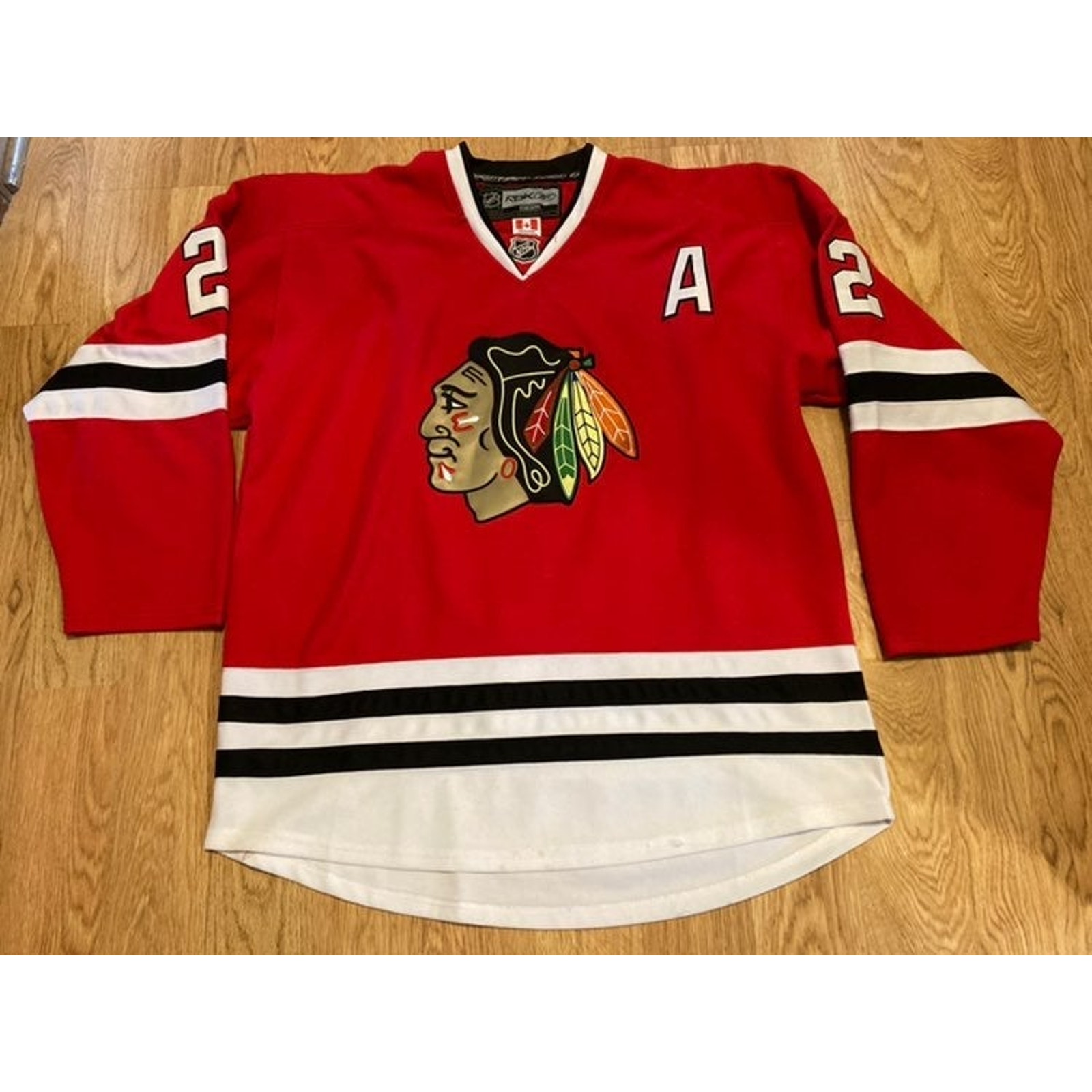 Size 52 Reebok NHL Chicago Blackhawks Jersey Keith 2