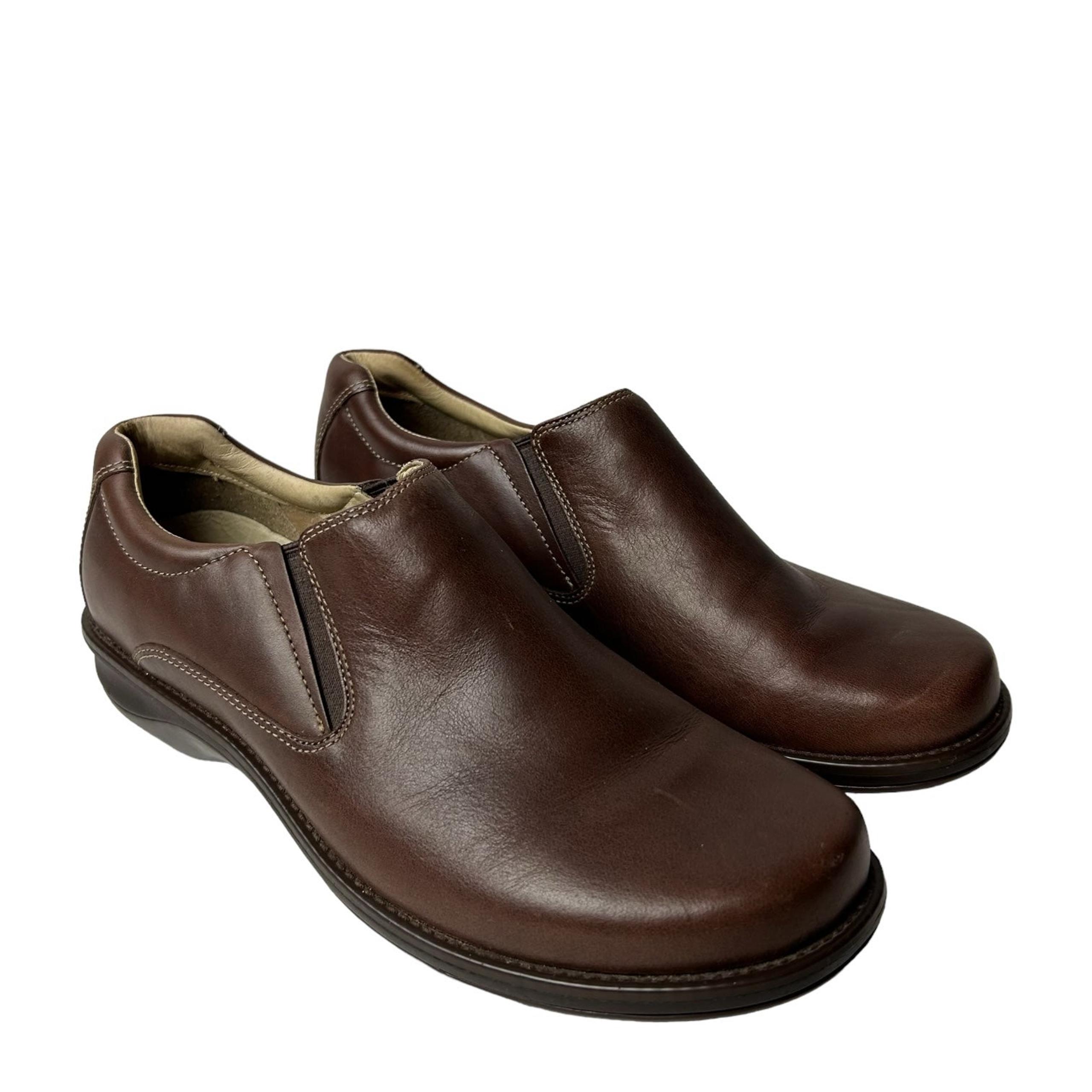 Red Wing Womens Anoka 4111 Brown Leather Elastic Goring Slip On Shoes Size 9.5 M