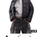 The North Face NSE 2000 puffer jacket in black (XL) women’s