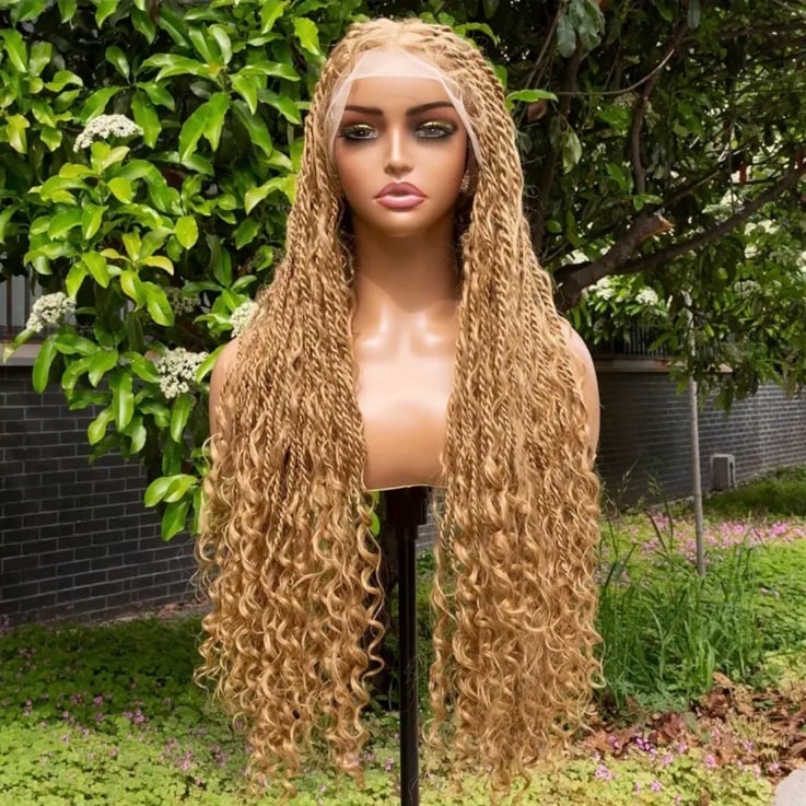 30 Inch synthetic hair wig