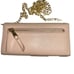 Miu Miu Long Wallet w/ Unbranded 47” Gold Chain & Pompom