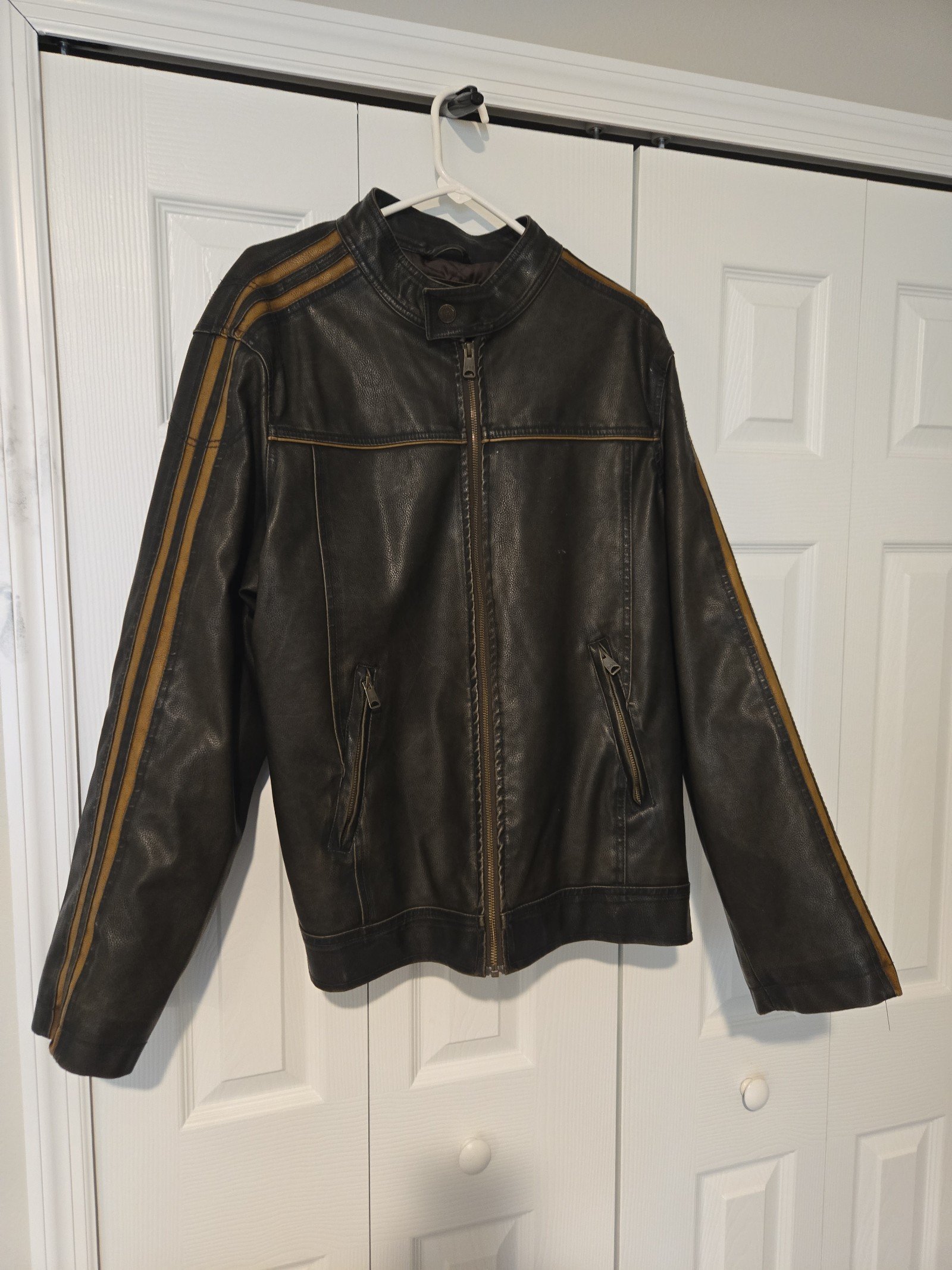 ARIZONA Racing faux leather Jacket