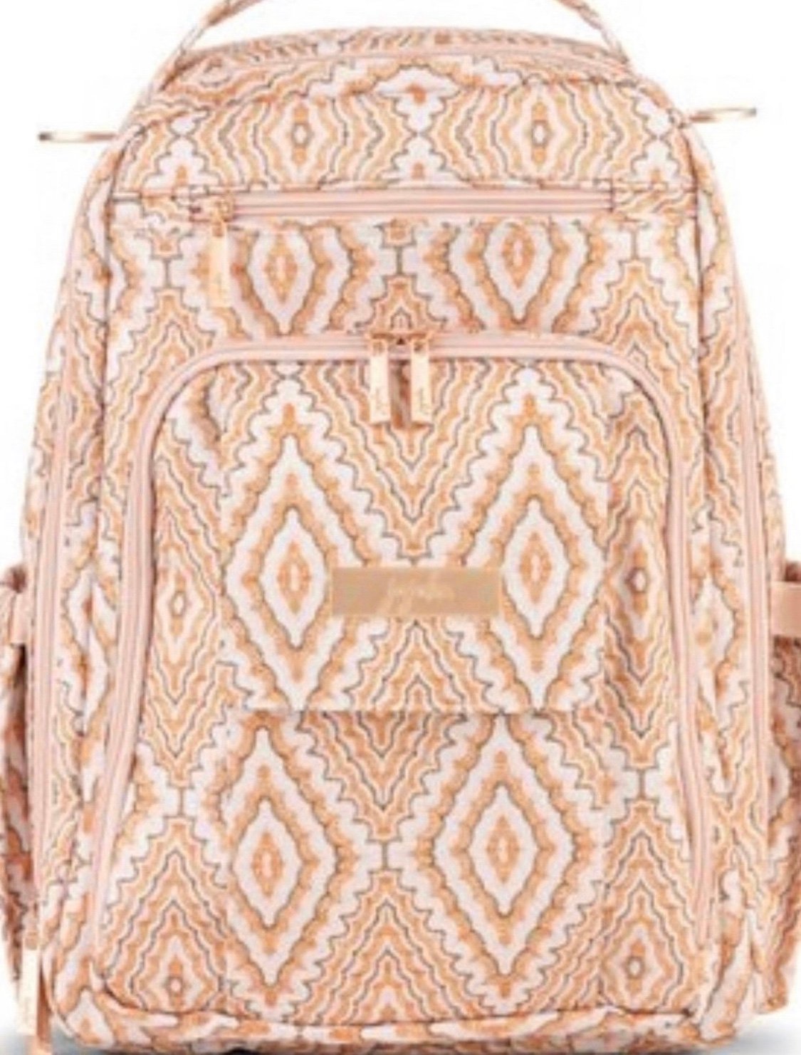 NWT Ju-Ju-Be Diamond Dot Be right Back baby Backpack w/ changing pad