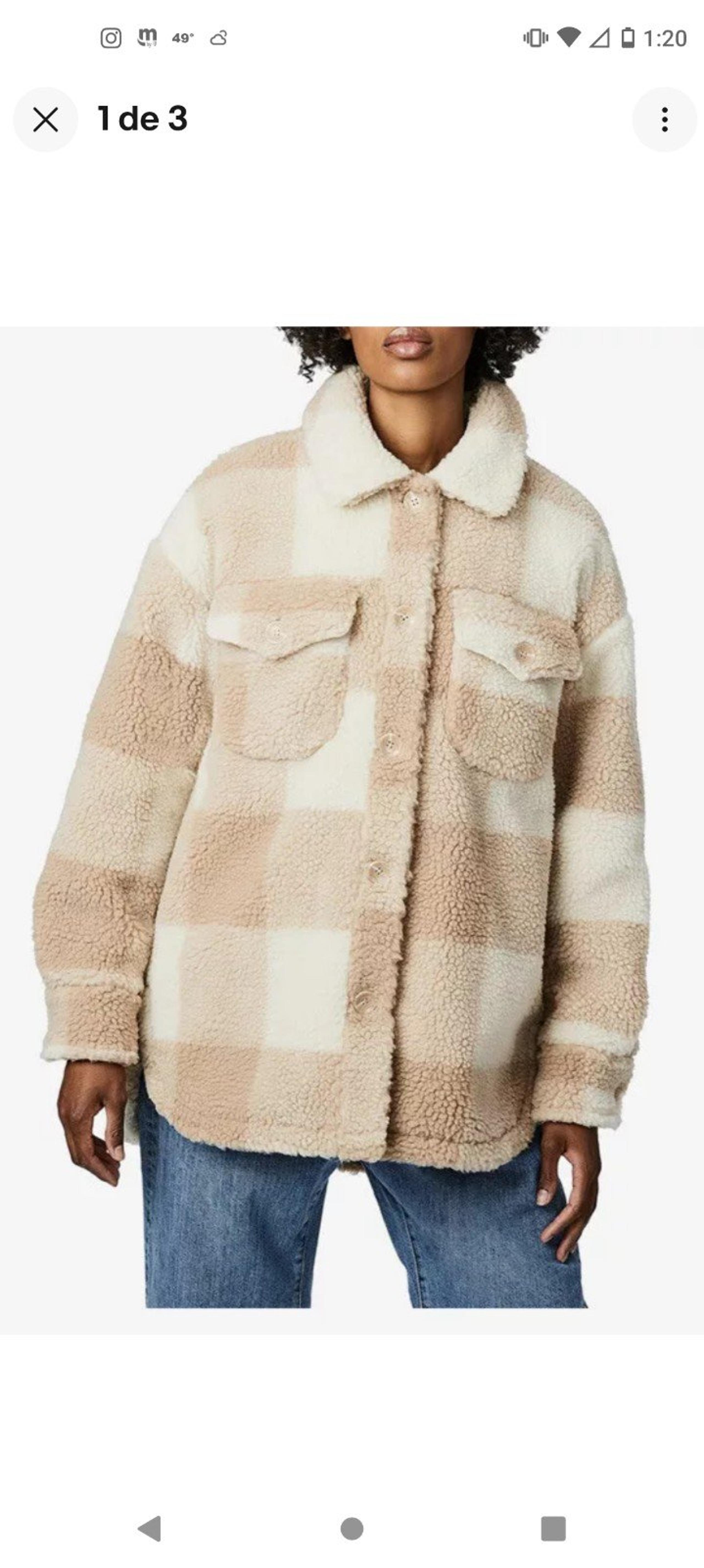 Bernardo womens Sherpa jacket
