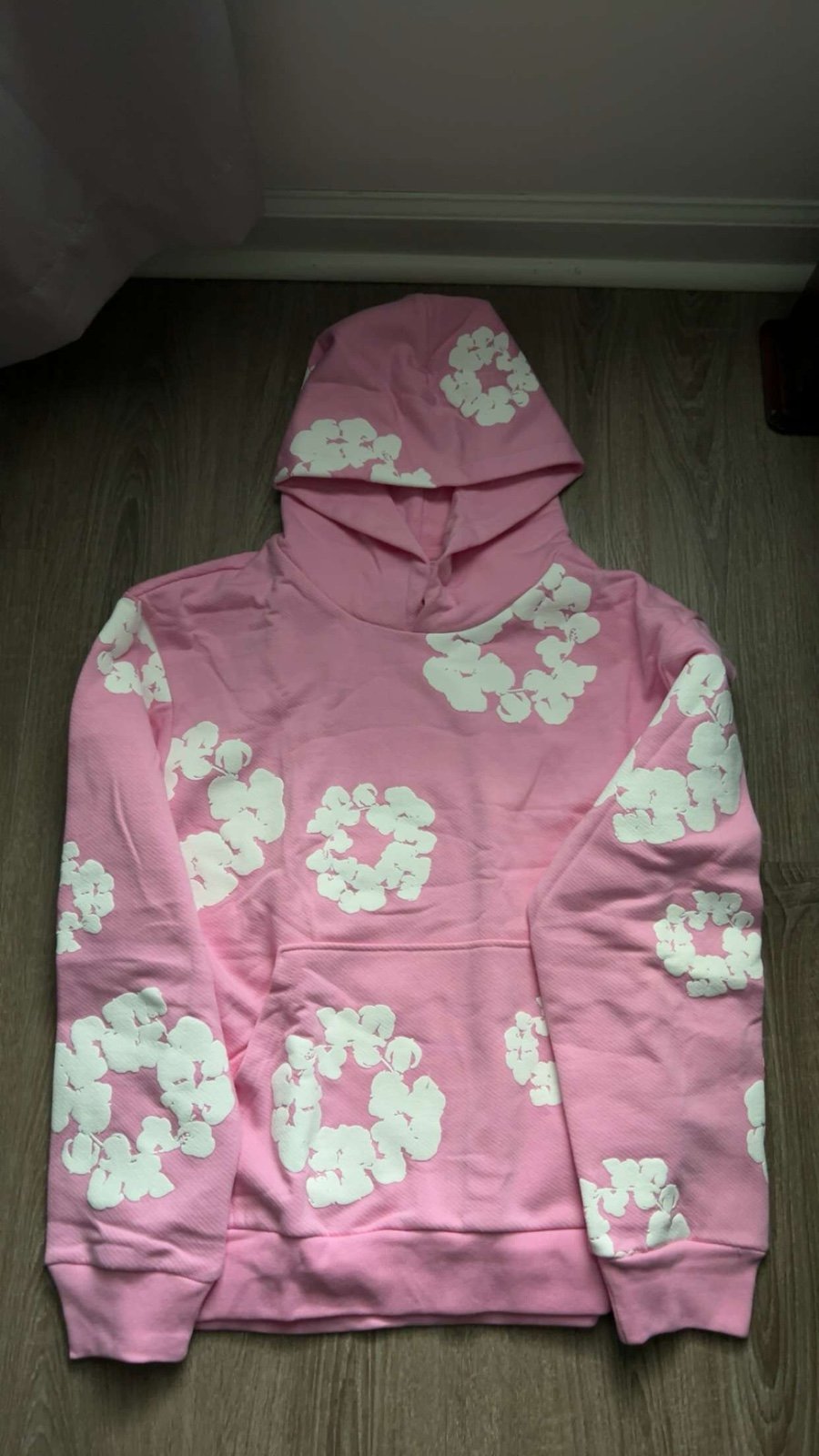 demin tears hoodie