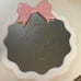 You Are Beautiful Inside and Out Pink Bow Wall Mirror