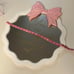 You Are Beautiful Inside and Out Pink Bow Wall Mirror