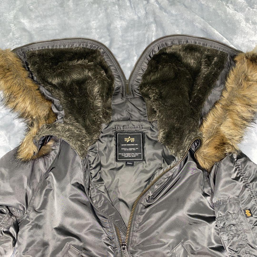 祝開店！大放出セール開催中 Alpha S N2B hood attached Label Green x ジャケット・アウター