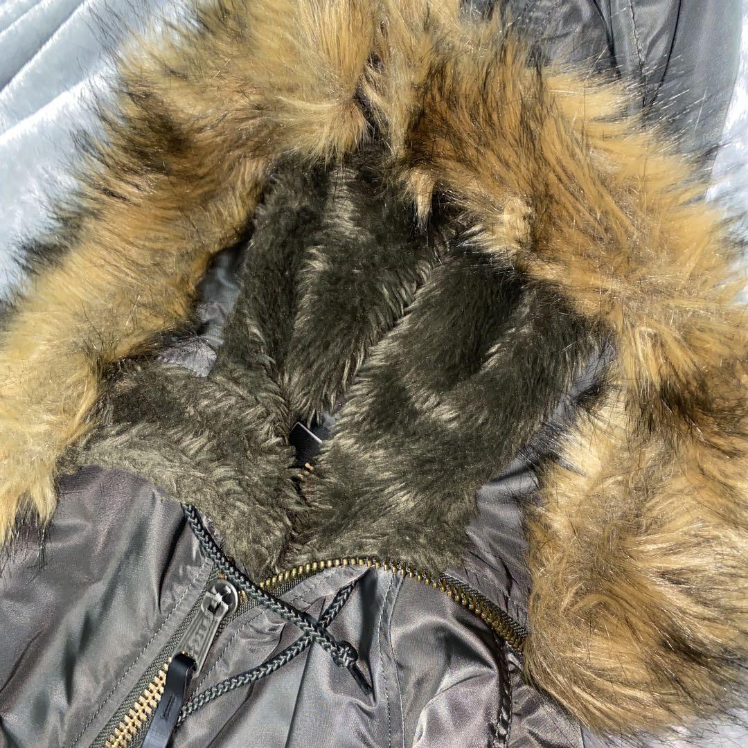 Alpha x Green Label attached hood N2B S