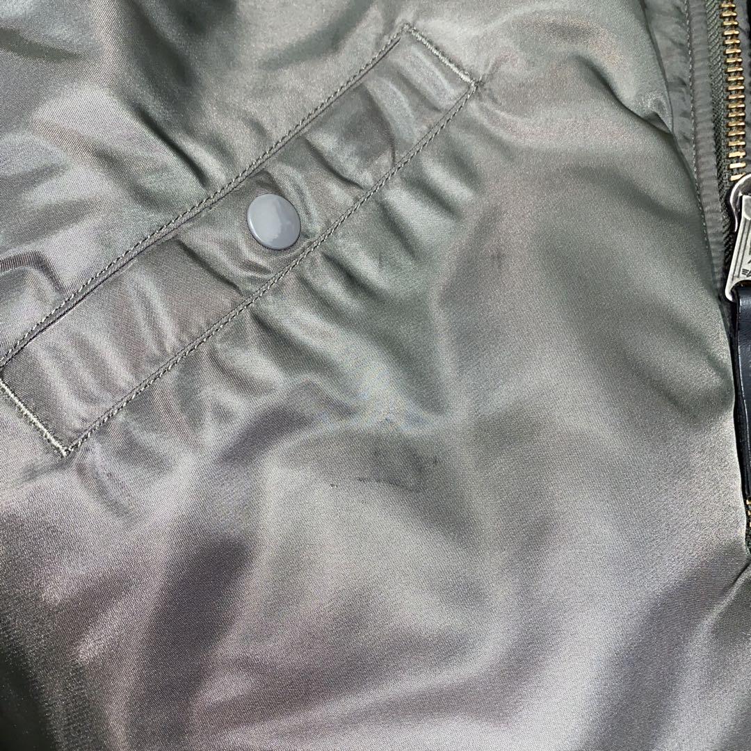 Alpha x Green Label attached hood N2B S