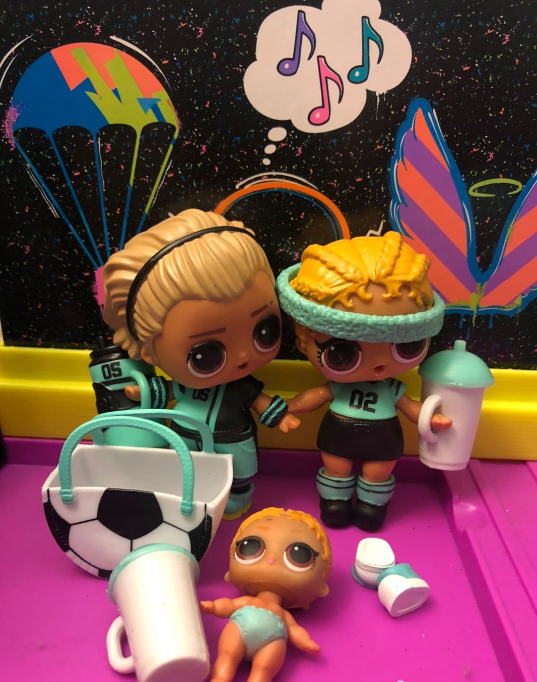 lol surprise dolls kicks & cleats lil lo