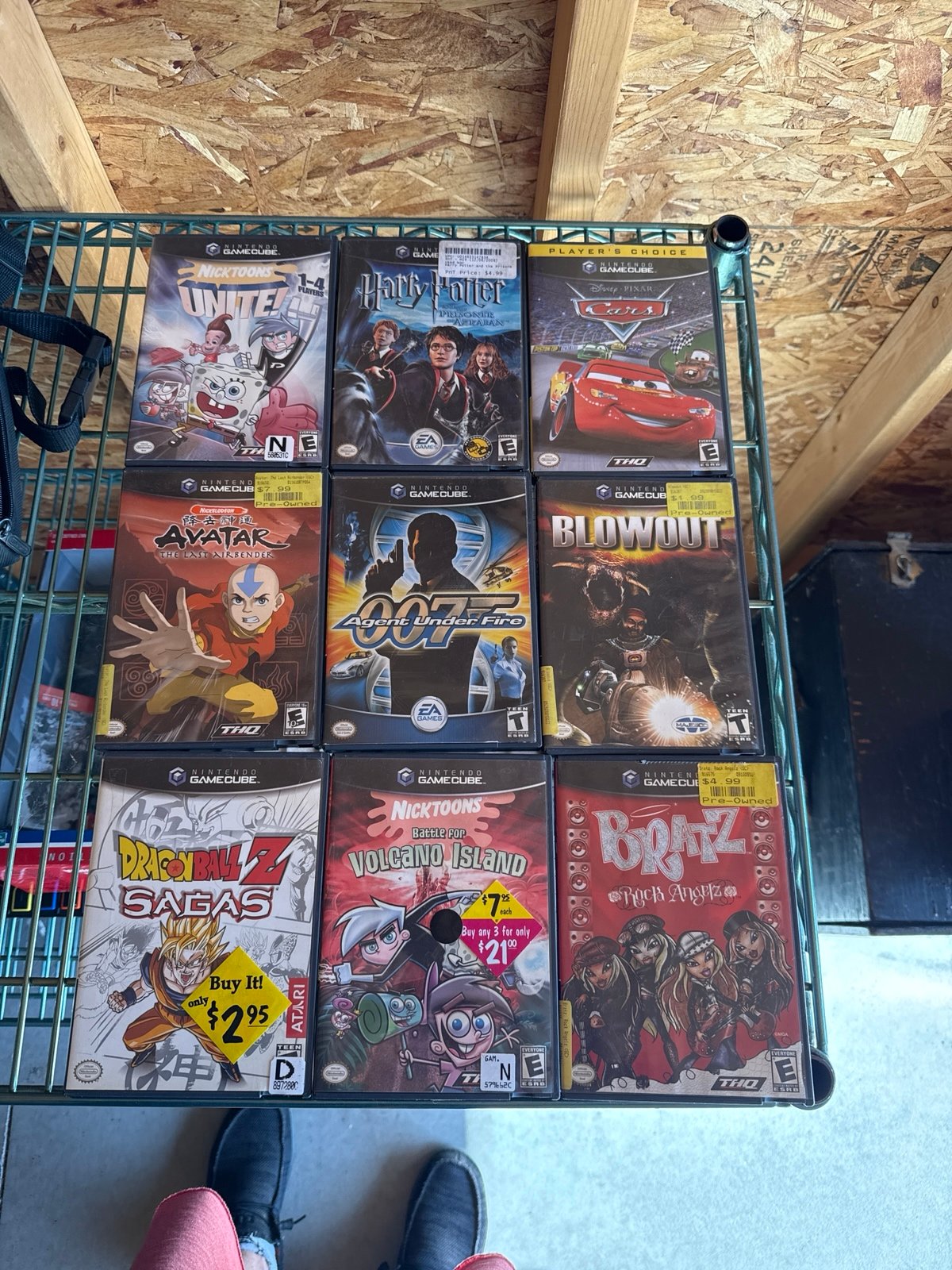 GameCube games by Nintendo lot 9