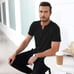 3-Pack Men’s Big & Tall V-Neck Muscle Tees – Slim Fit, Stretch & Breathable