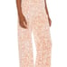 Free People Love So Right High Rise Wide Leg Pants Peach Combo