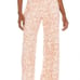 Free People Love So Right High Rise Wide Leg Pants Peach Combo